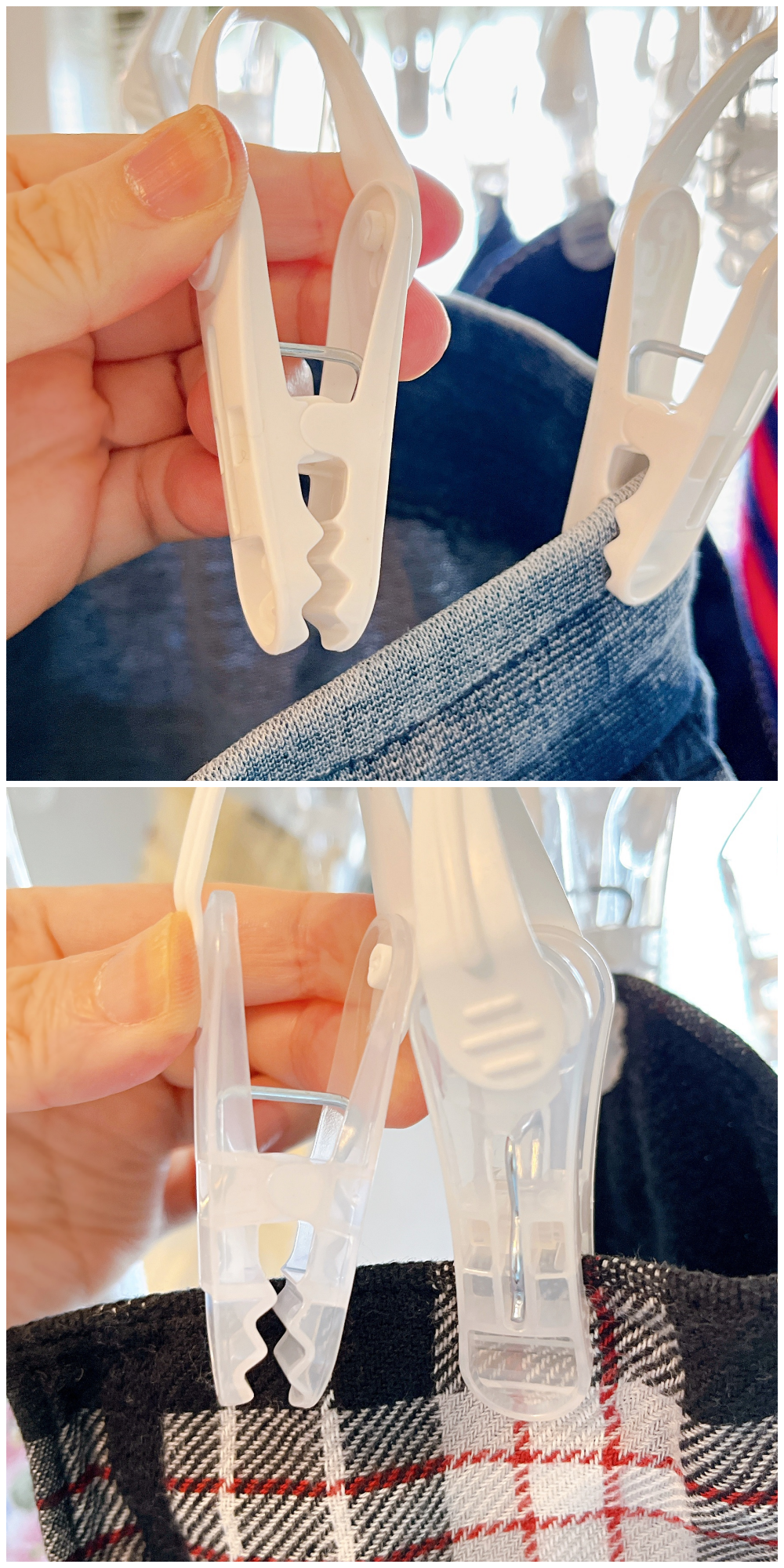 NITORI（ニトリ）おすすめの洗濯便利アイテム「洗濯らくらく 多機能 角ハンガー（ホワイト 40ピンチ）」