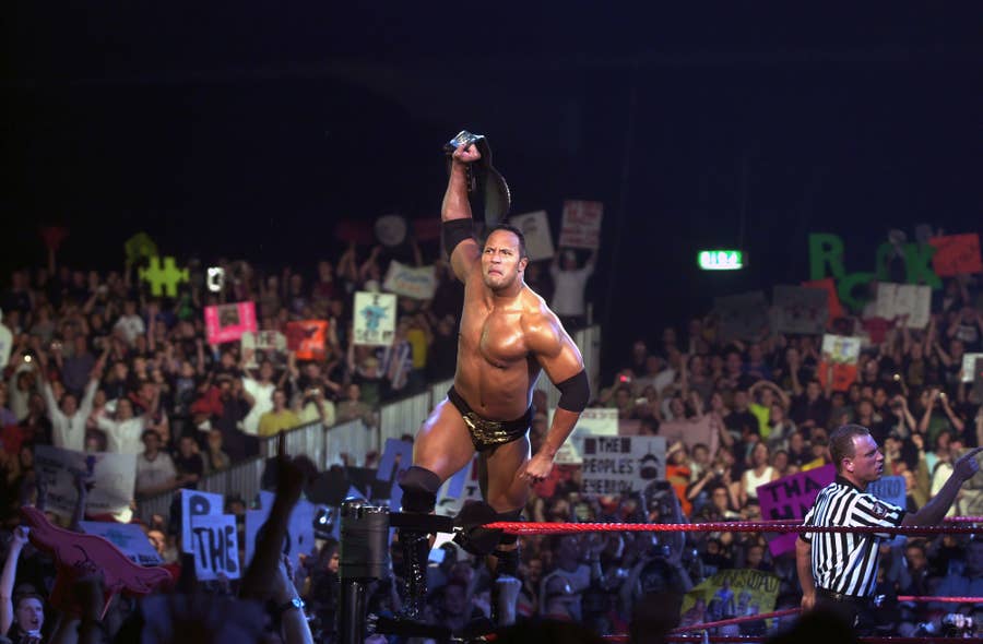 Dwayne Johnson  WrestleMania Chef WWE Raw, triple h, professional  Wrestling, cooking, meme png