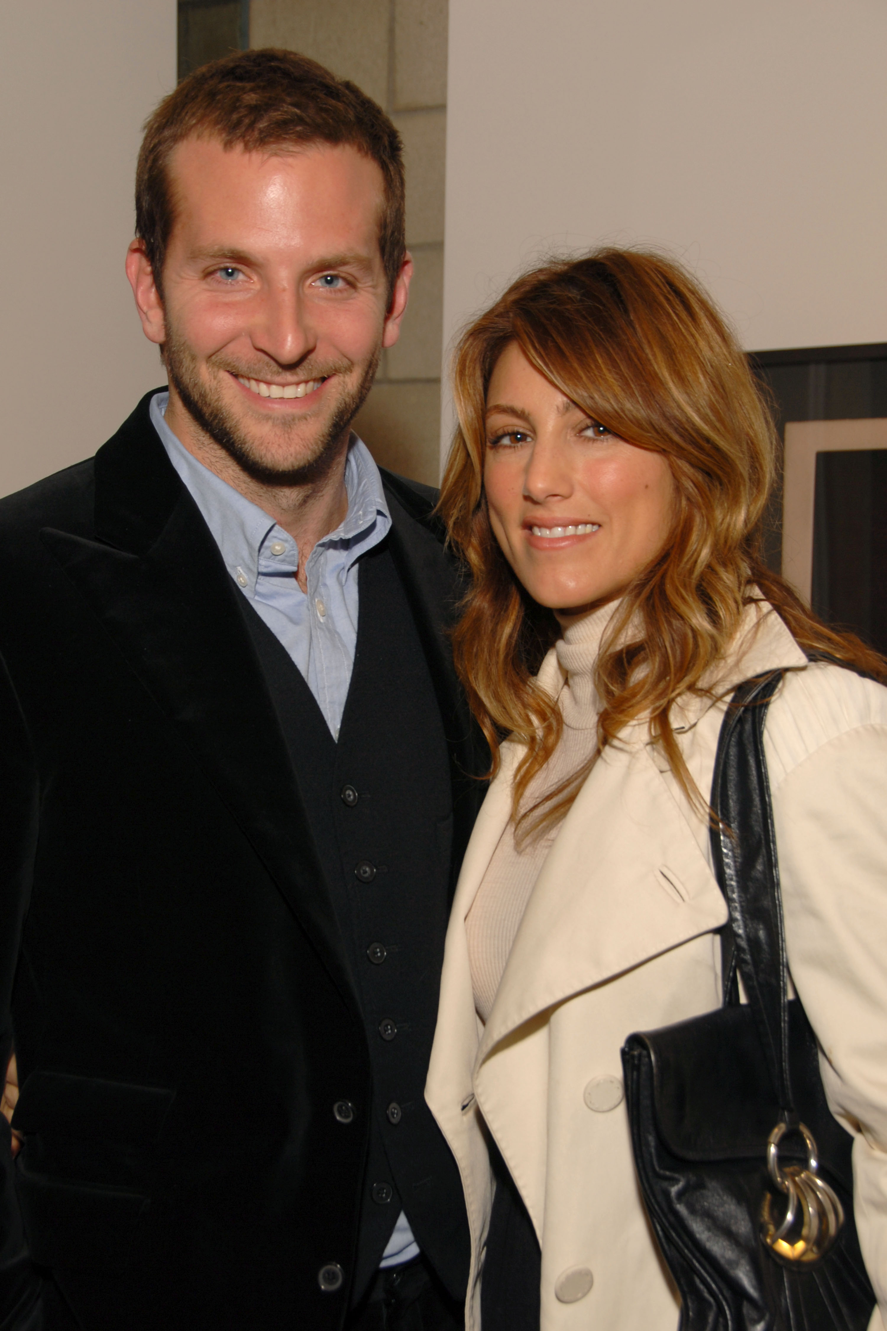 Jennifer Esposito and Bradley Cooper on the red carpet