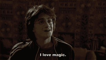 Harry Potter saying &quot;I love magic&quot;