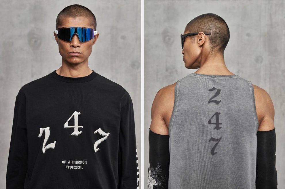 Represent's Graphic-Led '247' Collection References The Golden Age Of  Bodybuilding