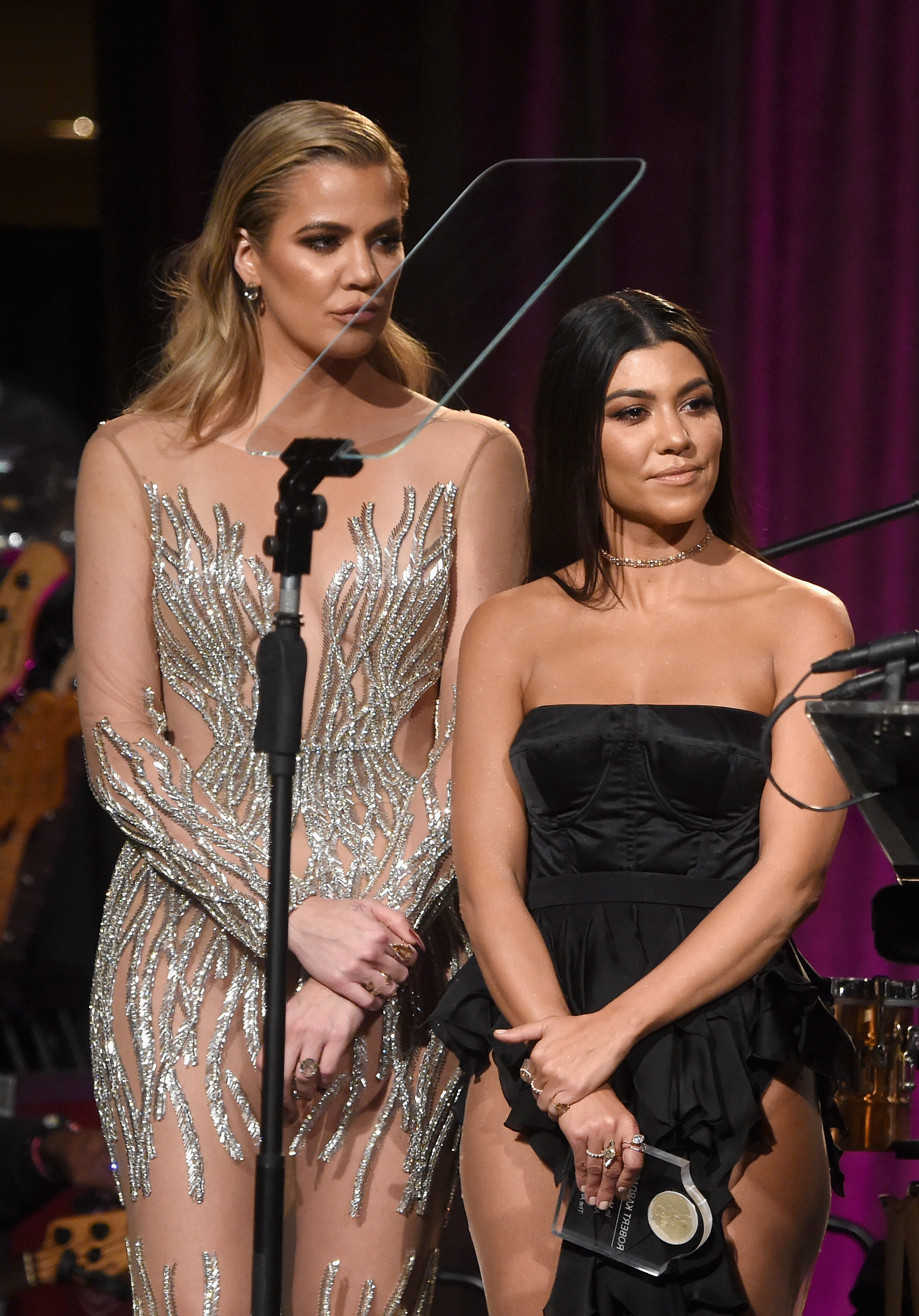 Khloé and Kourtney