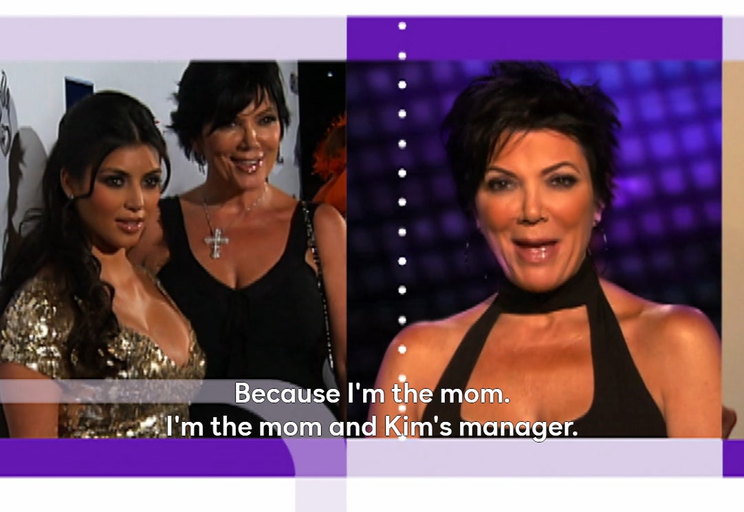 Kris Jenner introducing herself