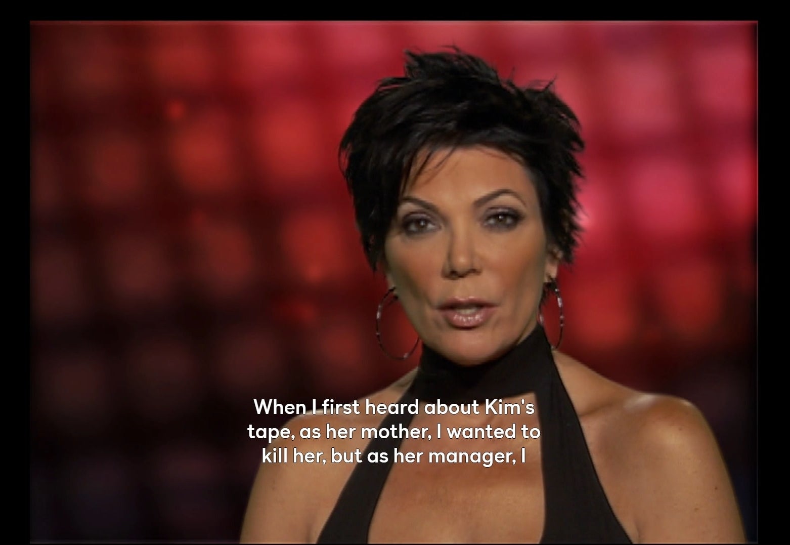 Kris Jenner being outraged and intrigued about Kim&#x27;s sex tape