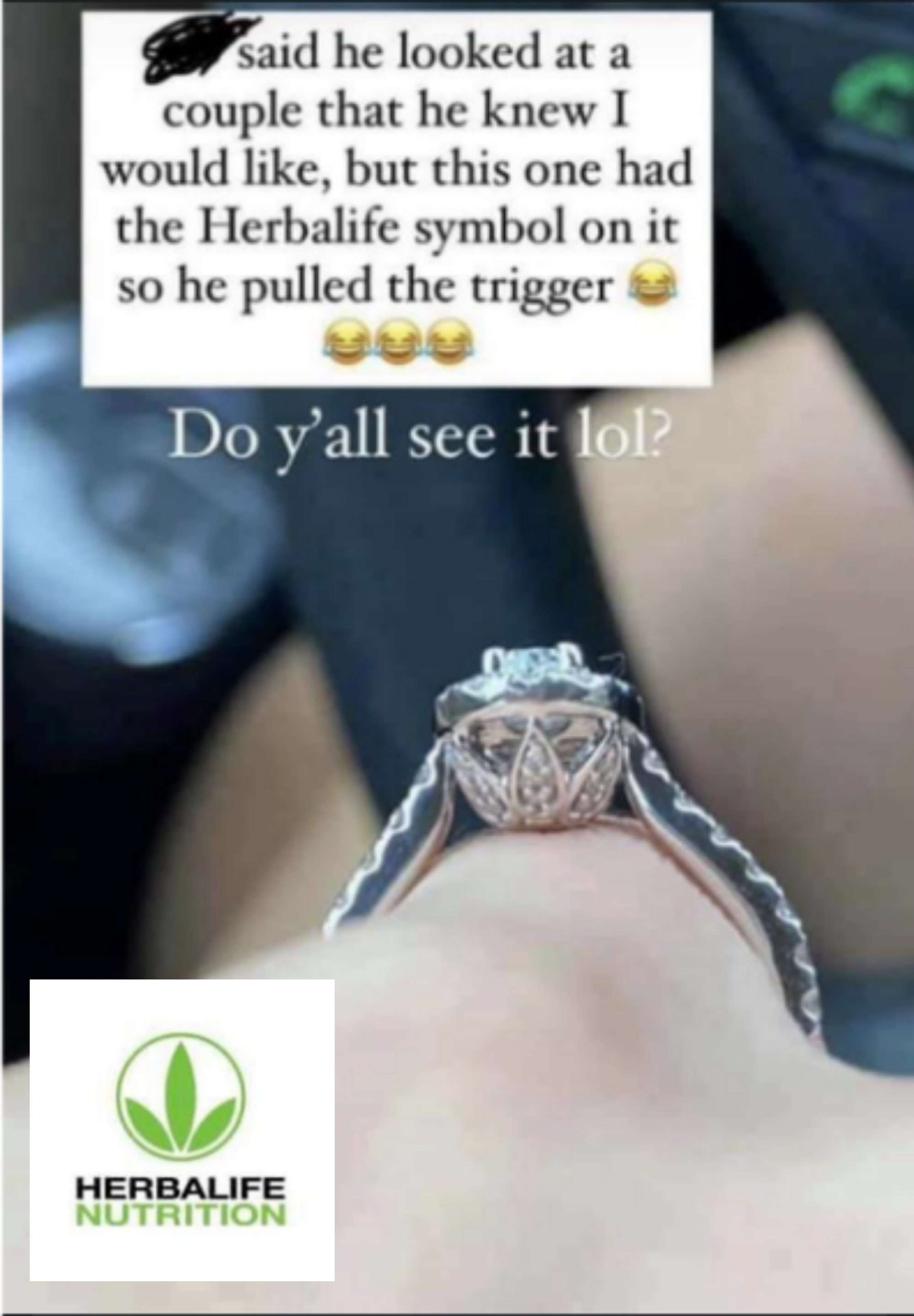 &quot;Herbalife Nutrition&quot; ring