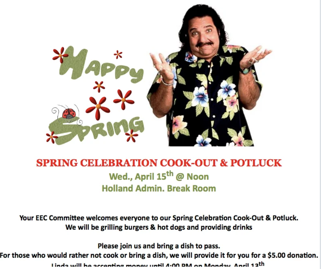 Spring Cookout Letters Funny and Awkward Emails that People Actually Sent