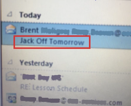 &quot;Jack Off Tomorrow&quot;