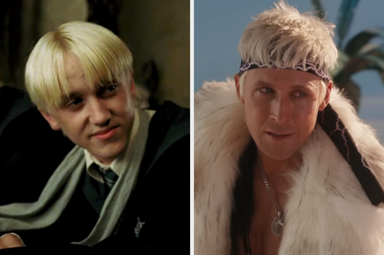 A side-by-side of Draco and Ken