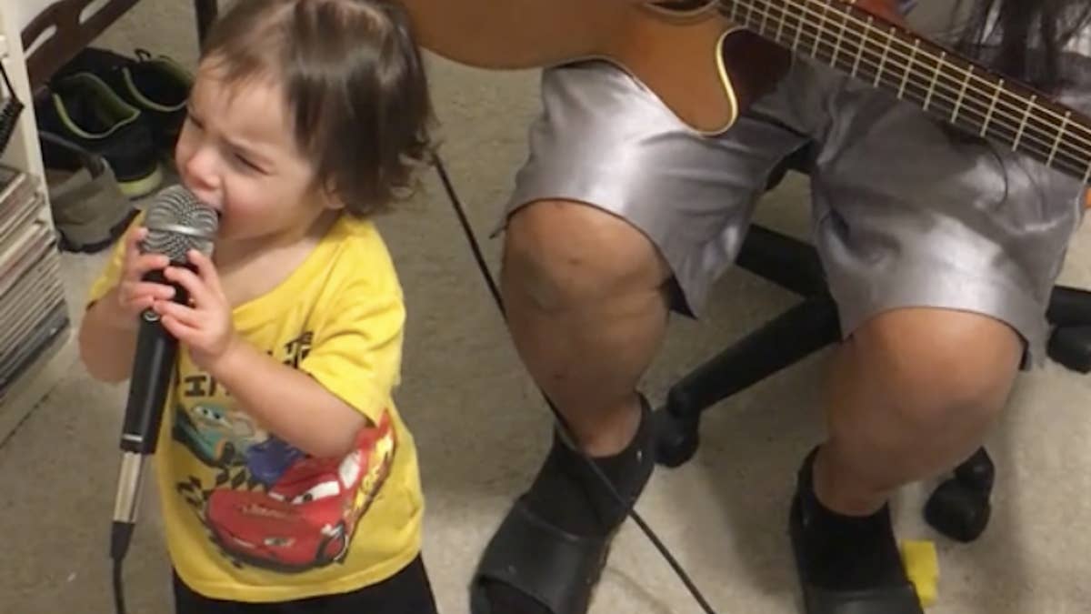 A viral 1-year-old's powerful, wordless message has been likened to the work of Frank Ocean, Bon Iver, and Tame Impala.