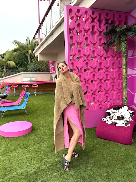 Chrissy Teigen at Barbie&#x27;s Malibu DreamHouse
