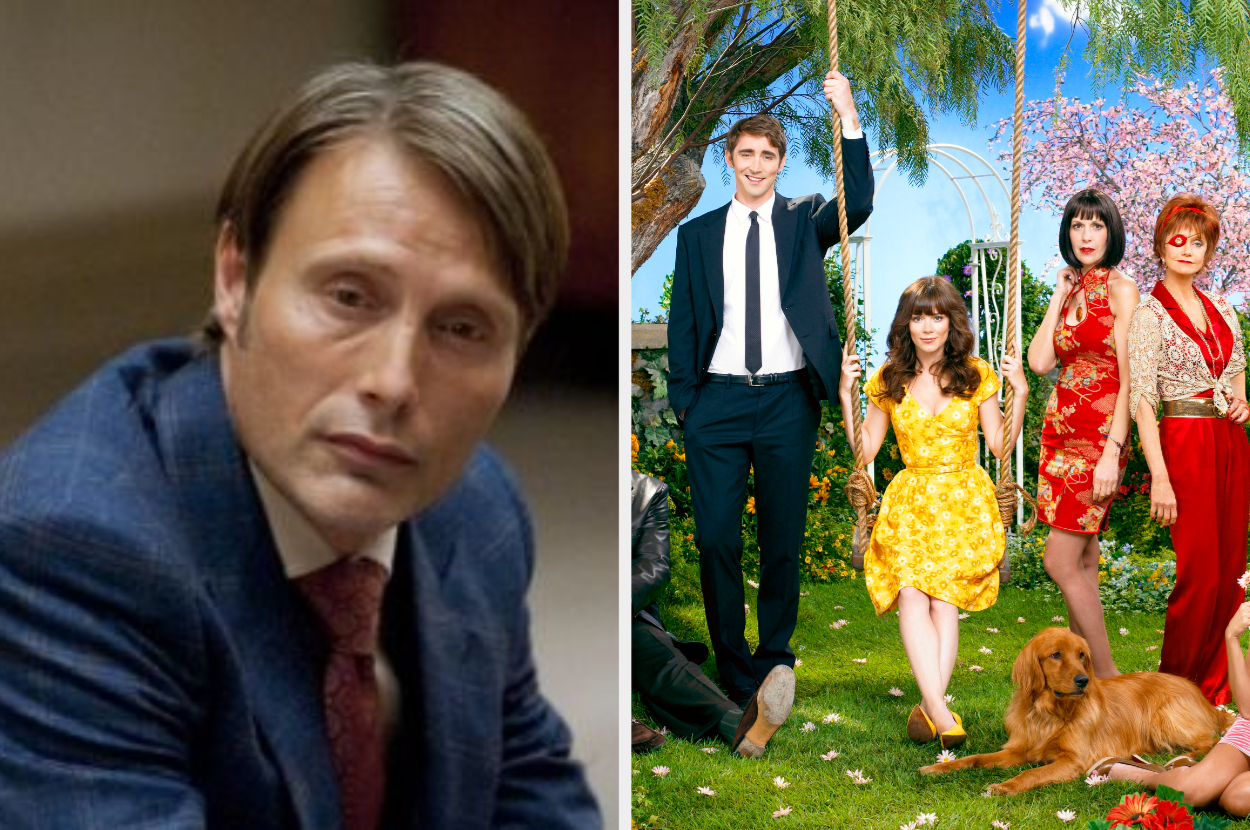 Side-by-side screenshots from &quot;Hannibal&quot; and &quot;Pushing Daisies&quot;