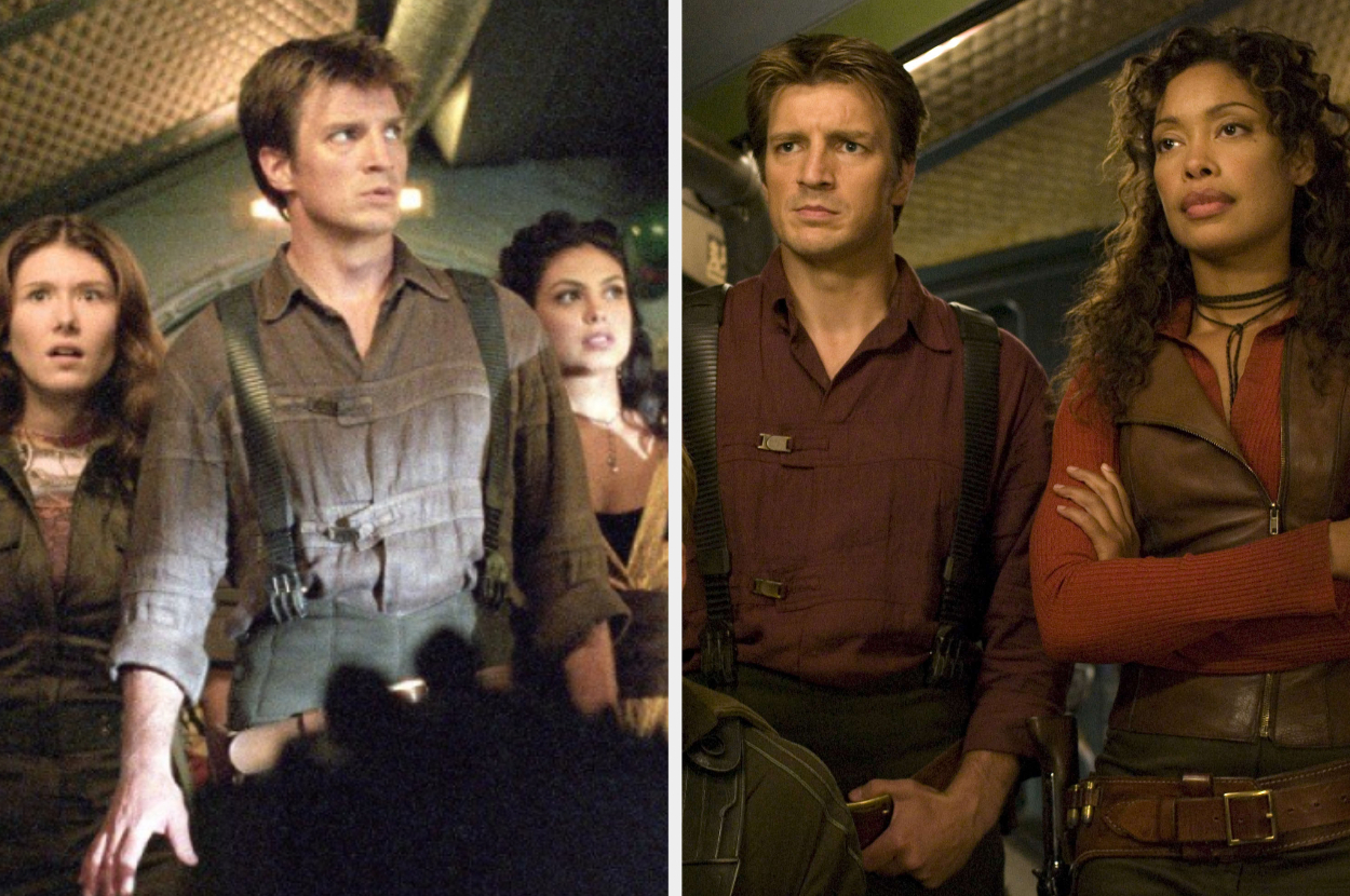 Side-by-side shots from &quot;Firefly&quot; and &quot;Serenity&quot;
