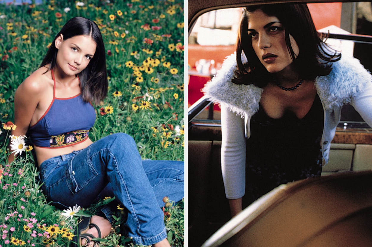Side-by-side of Katie Holmes and Selma Blair