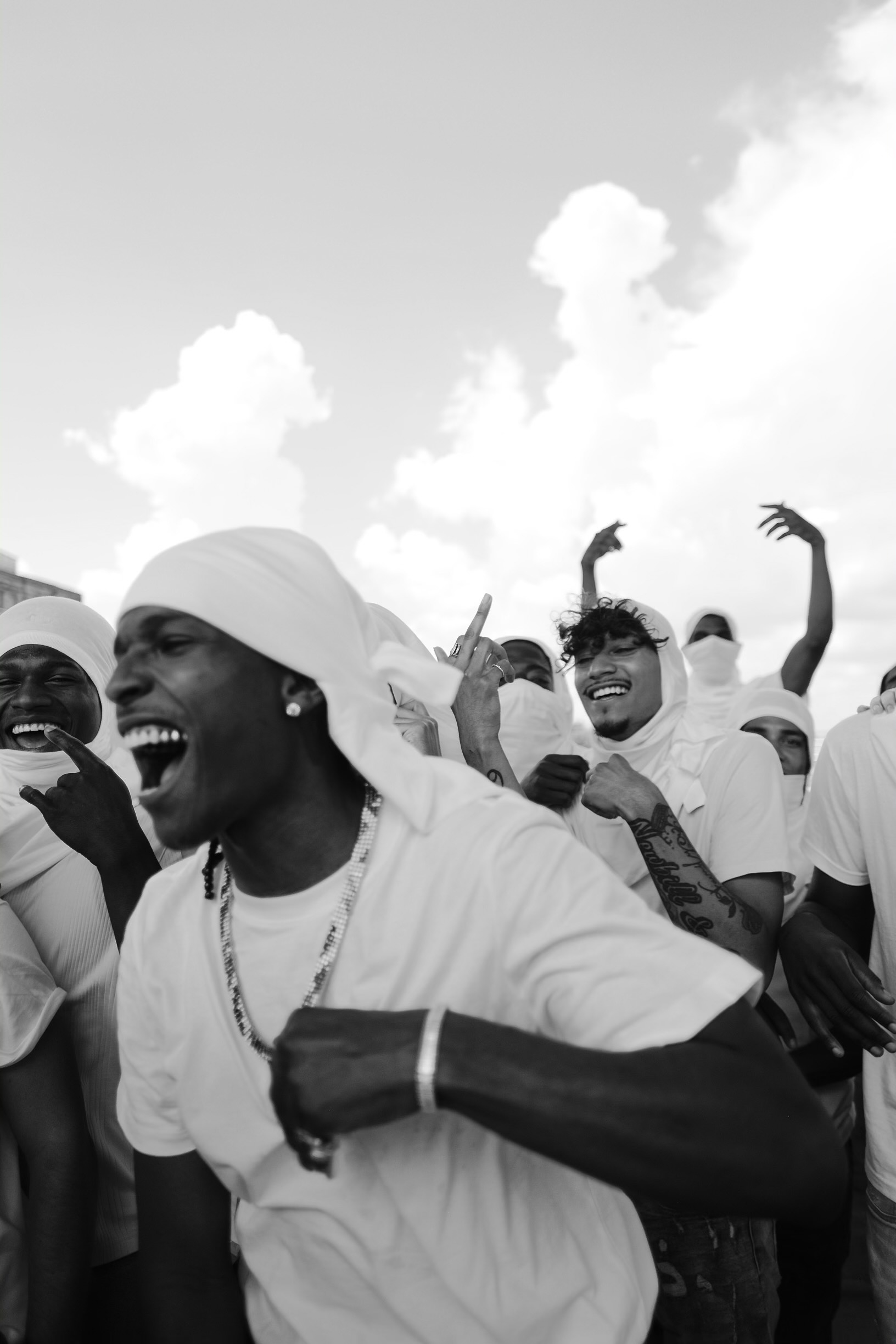 asap rocky in group shot