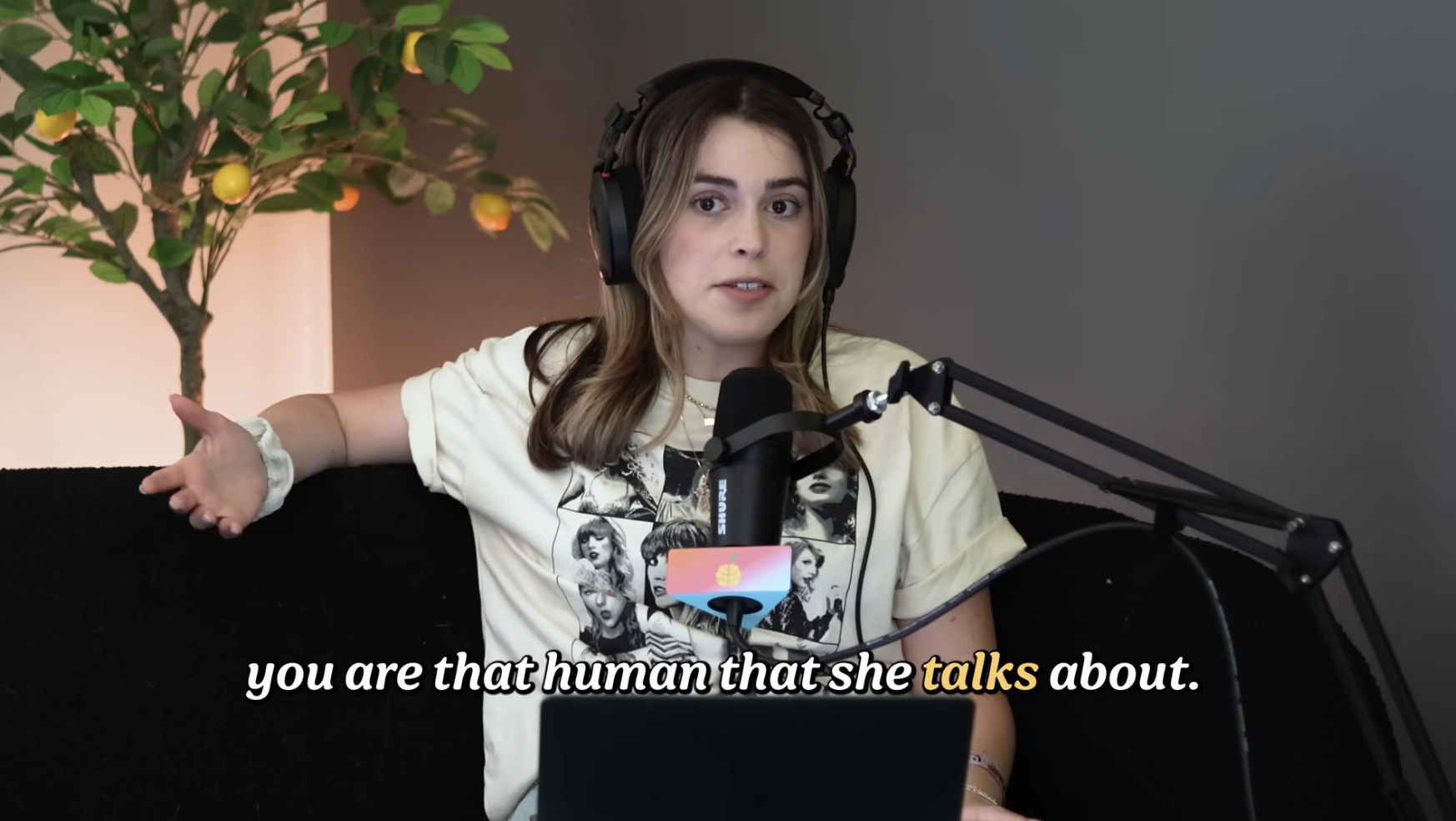 Tay saying you are that human that she talks about