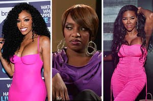 From left to right: Porsha Williams, Nene Leakes, and Kenya Moore