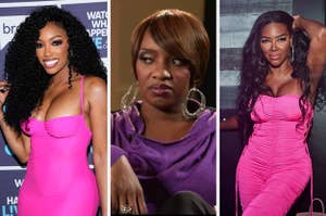 From left to right: Porsha Williams, Nene Leakes, and Kenya Moore