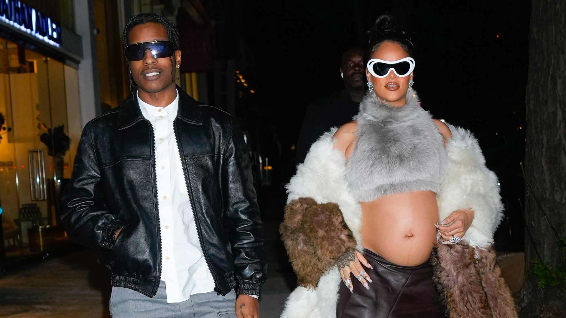 See Rihanna & A$AP Rocky's Looks at Off-White™ Show