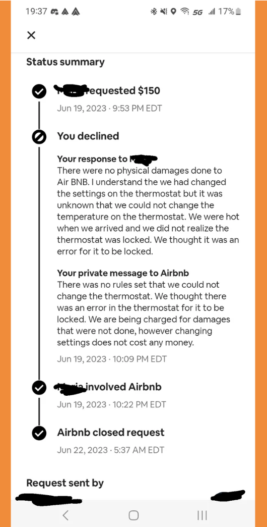 &quot;There was no rules set that we could not change the thermostat.&quot;