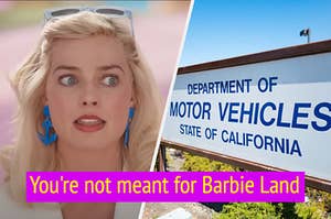 Barbie and the DMV