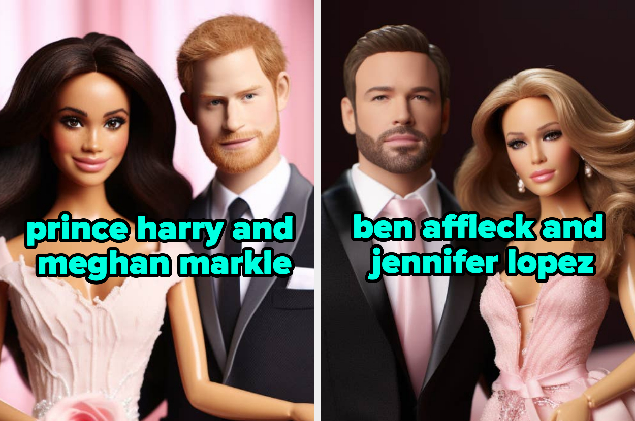 Harry and hot sale meghan barbie dolls