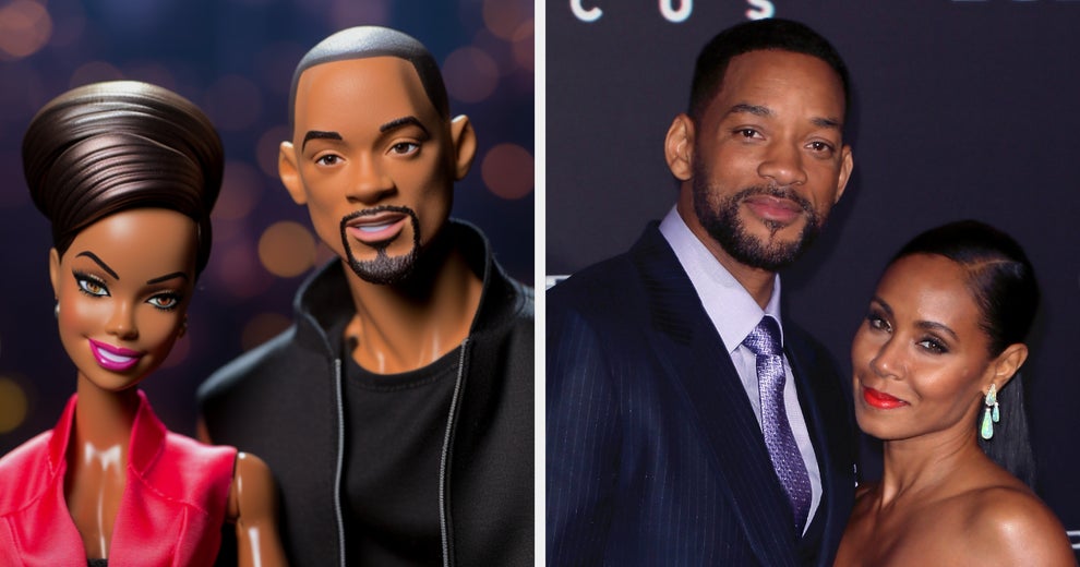 Celeb Couples Transformed Into Barbie and Ken Dolls