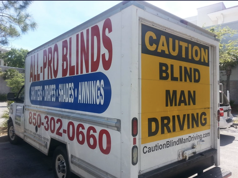 &quot;BLIND MAN DRIVING&quot;
