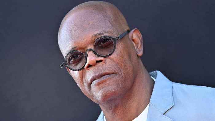 samuel l jackson on the red carpet