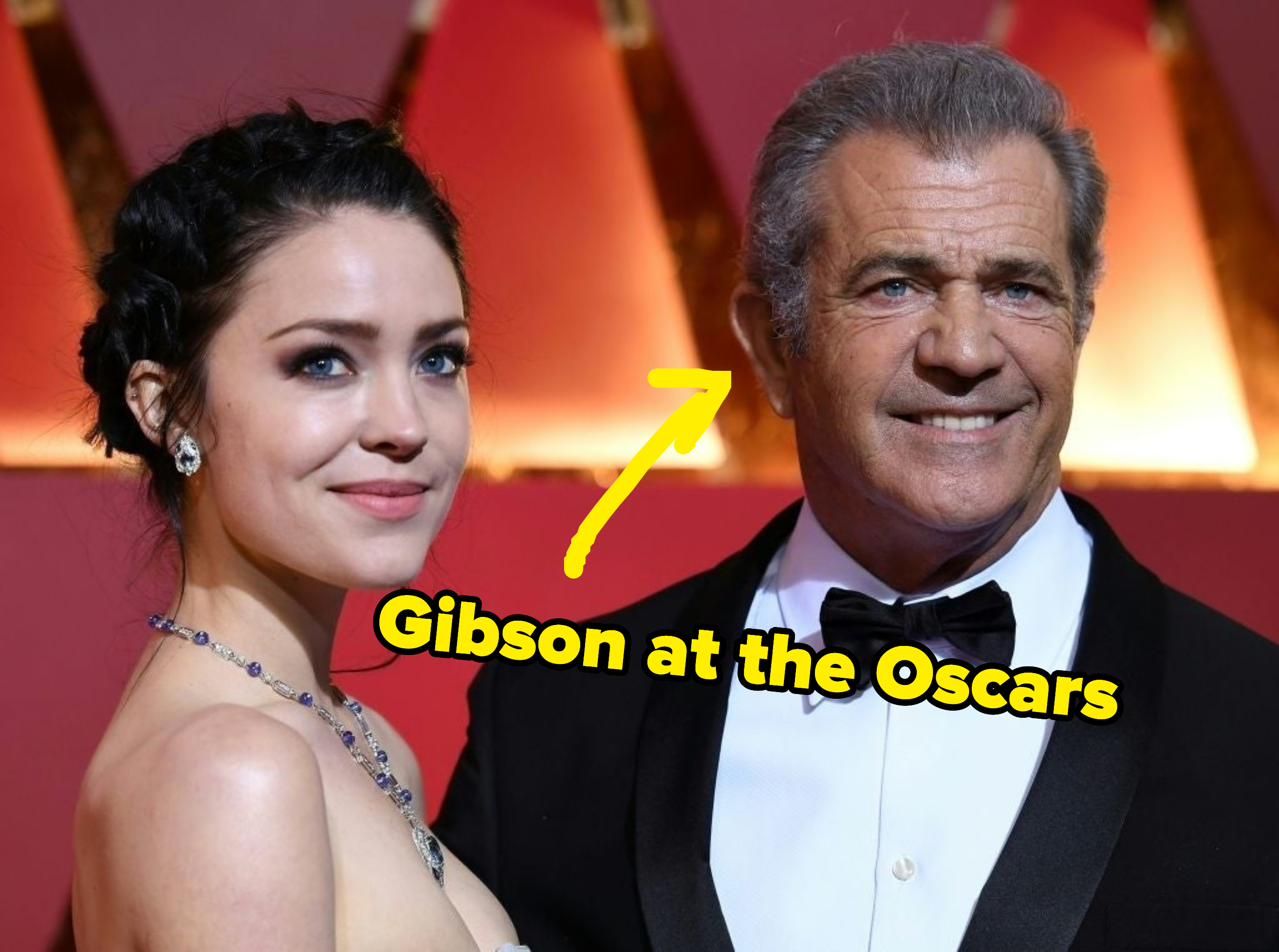Gibson at the Oscars