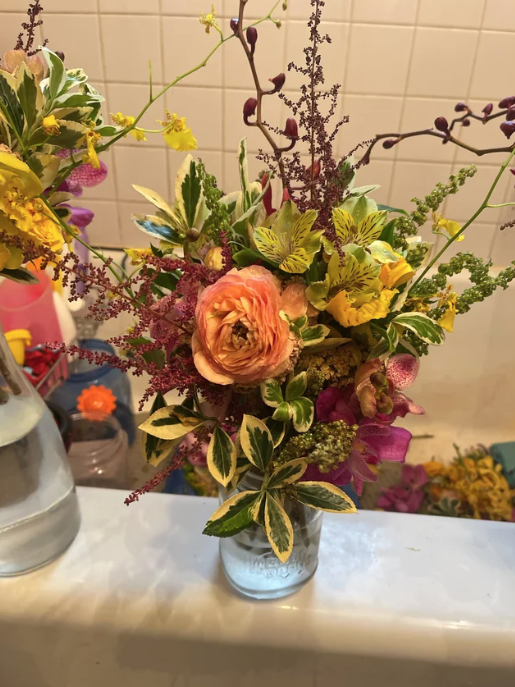 A floral arrangement