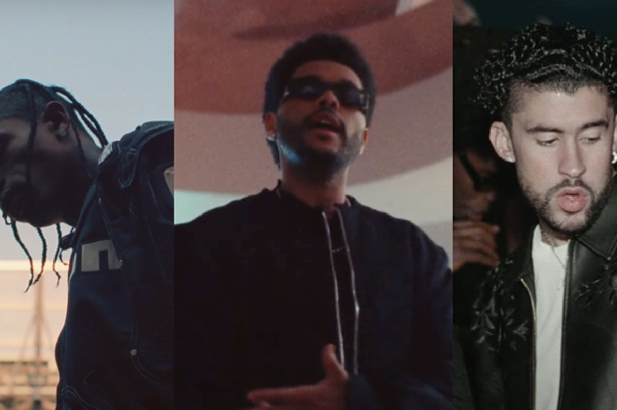 Travis Scott, The Weeknd, and Bad Bunny Unite on “K-Pop”