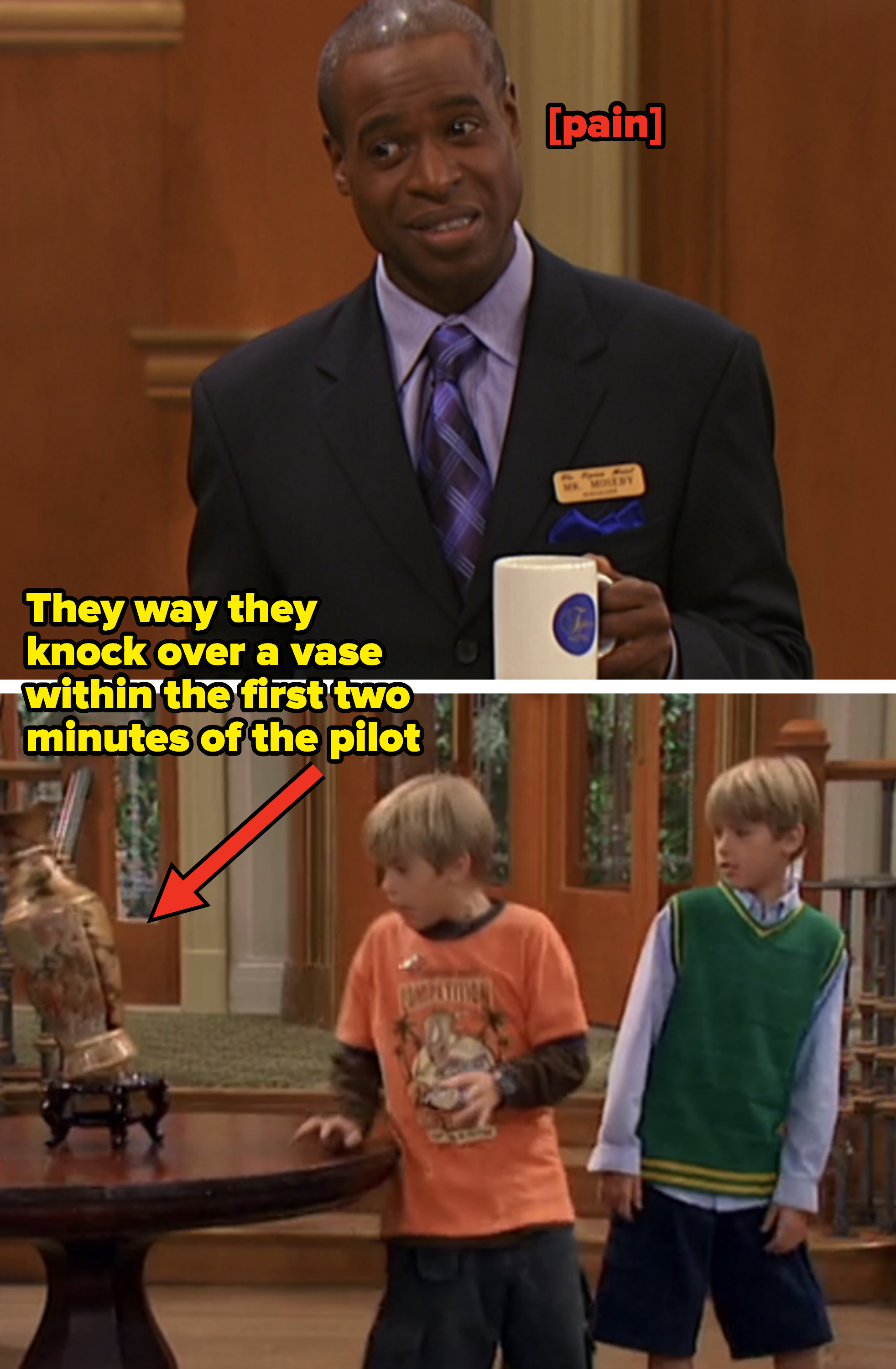Mr. Moseby in Suite Life of Zack &amp; Cody