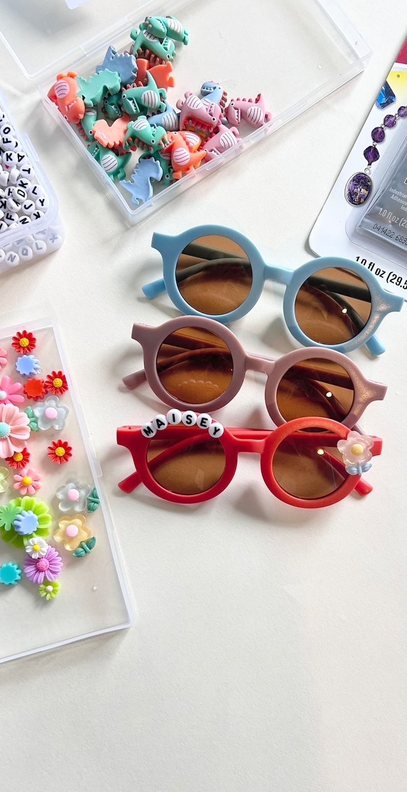 Sunglasses and charms