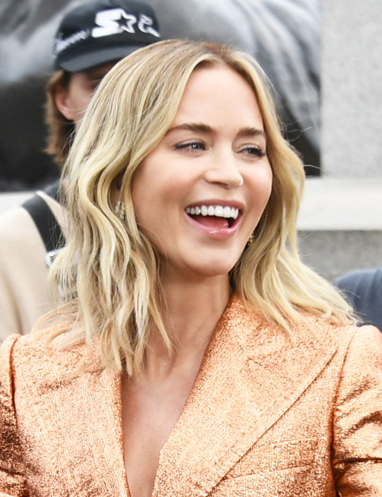 Closeup of Emily Blunt