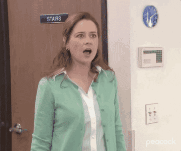 pam saying ah ha on the office