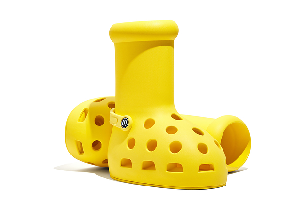 MSCHF's Crocs Big Yellow Boot Collab Drops Soon