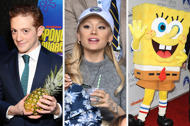 Here's Why The Wife Of The SpongeBob SquarePants Voice Actor Had To Clarify He Isn't Dating Ariana Grande