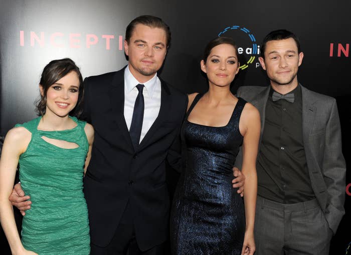 The Inception cast at the premiere