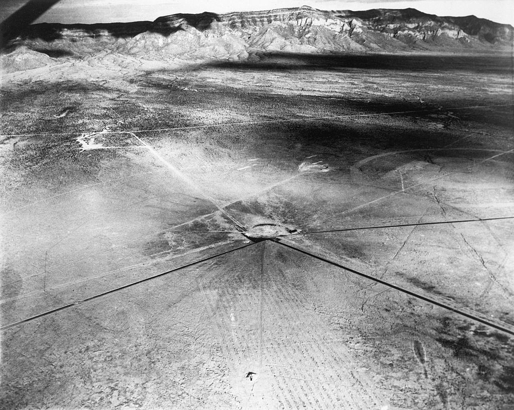 The blast at the Trinity site