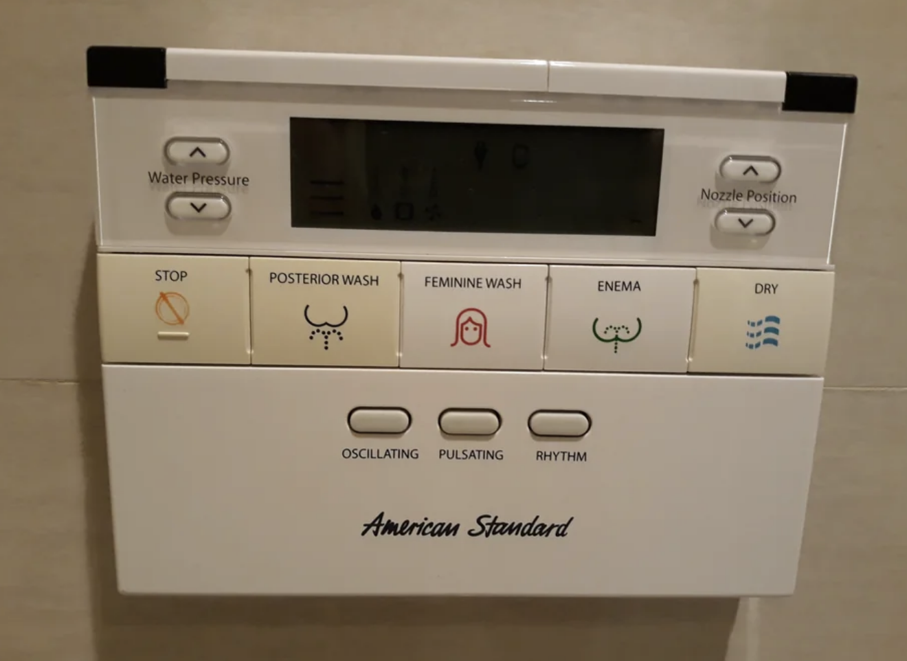 A panel for a bidet