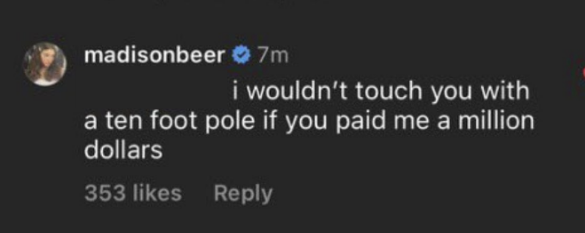 &quot;i wouldn&#x27;t touch you with a ten foot pole if you paid me a million dollars&quot;