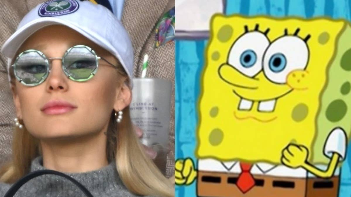 The confusion stemmed from news that Grande was now dating her '<i>Wicked'</i>' costar Ethan Slater, who also played SpongeBob in the 2017 Broadway musical adaptation.