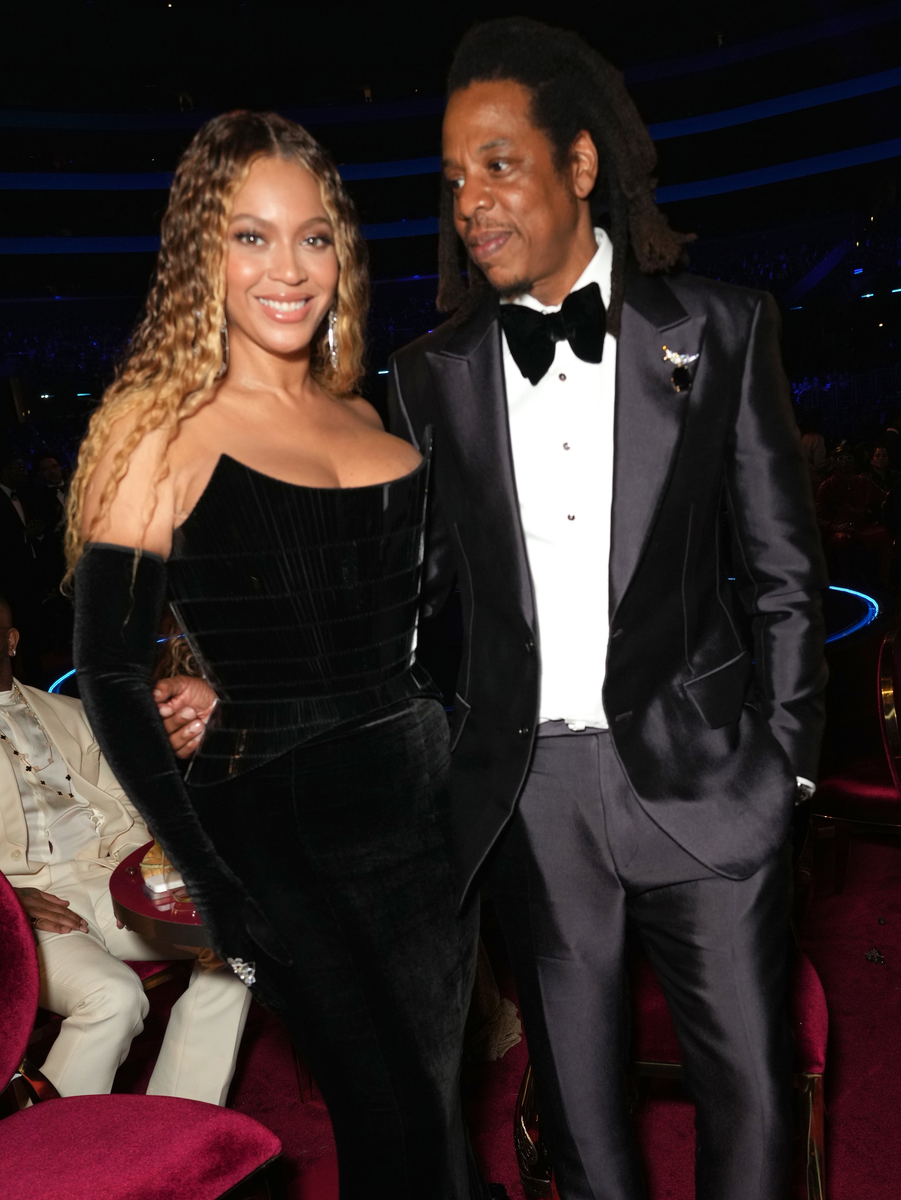 Beyoncé and Jay-Z on the red carpet