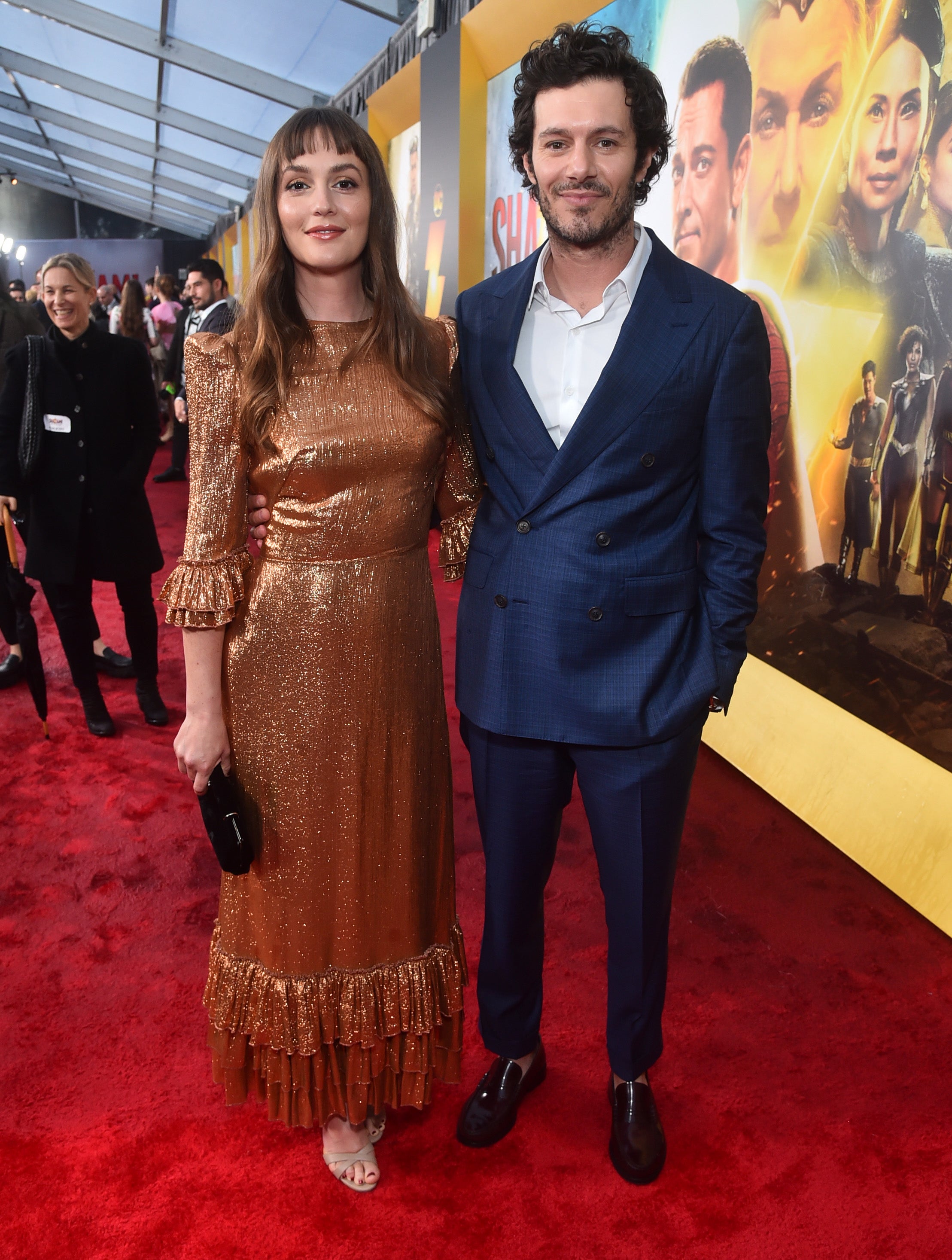 Adam Brody and Leighton Meester on the red carpet