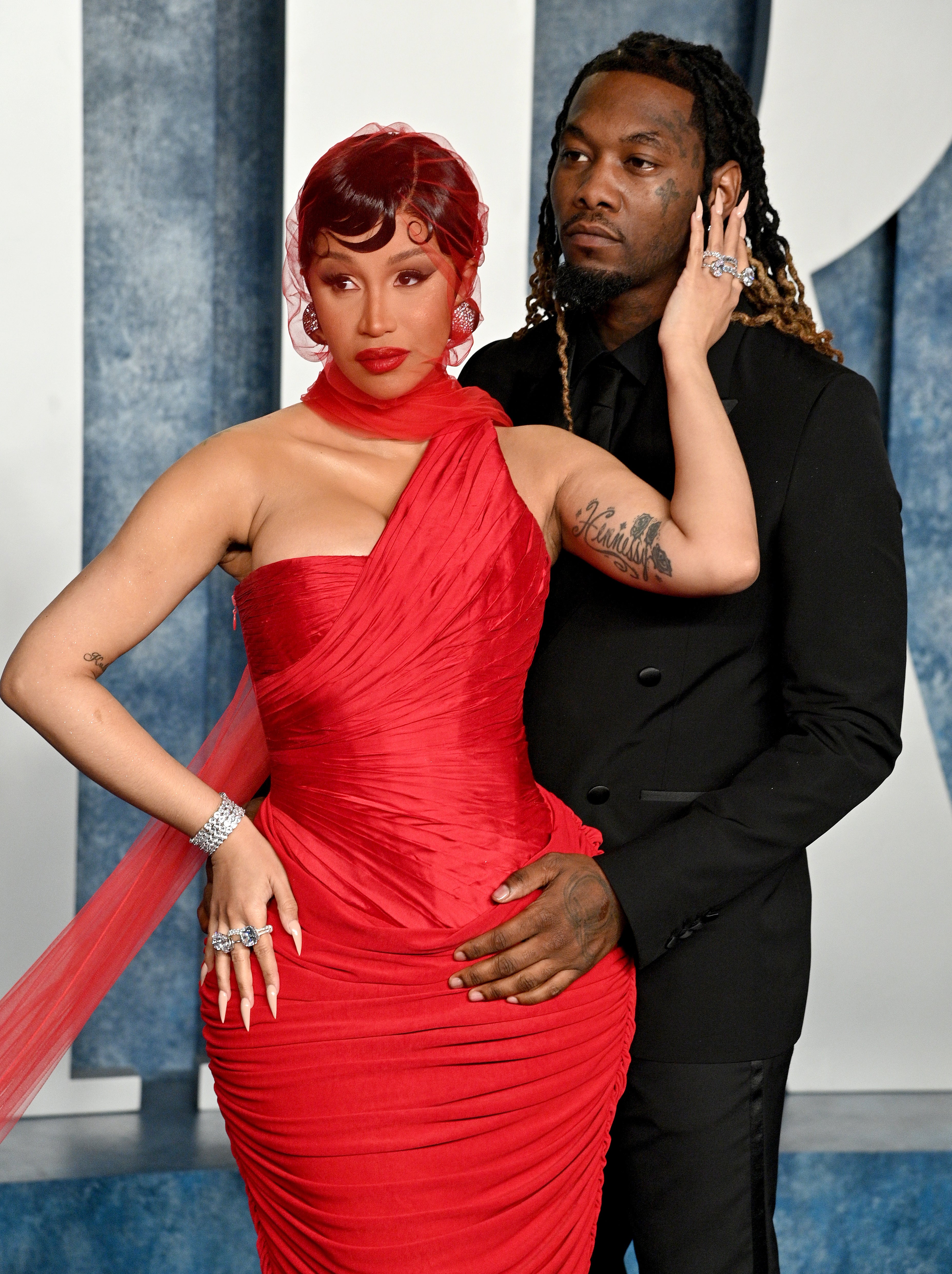 Cardi B and Offset on the red carpet