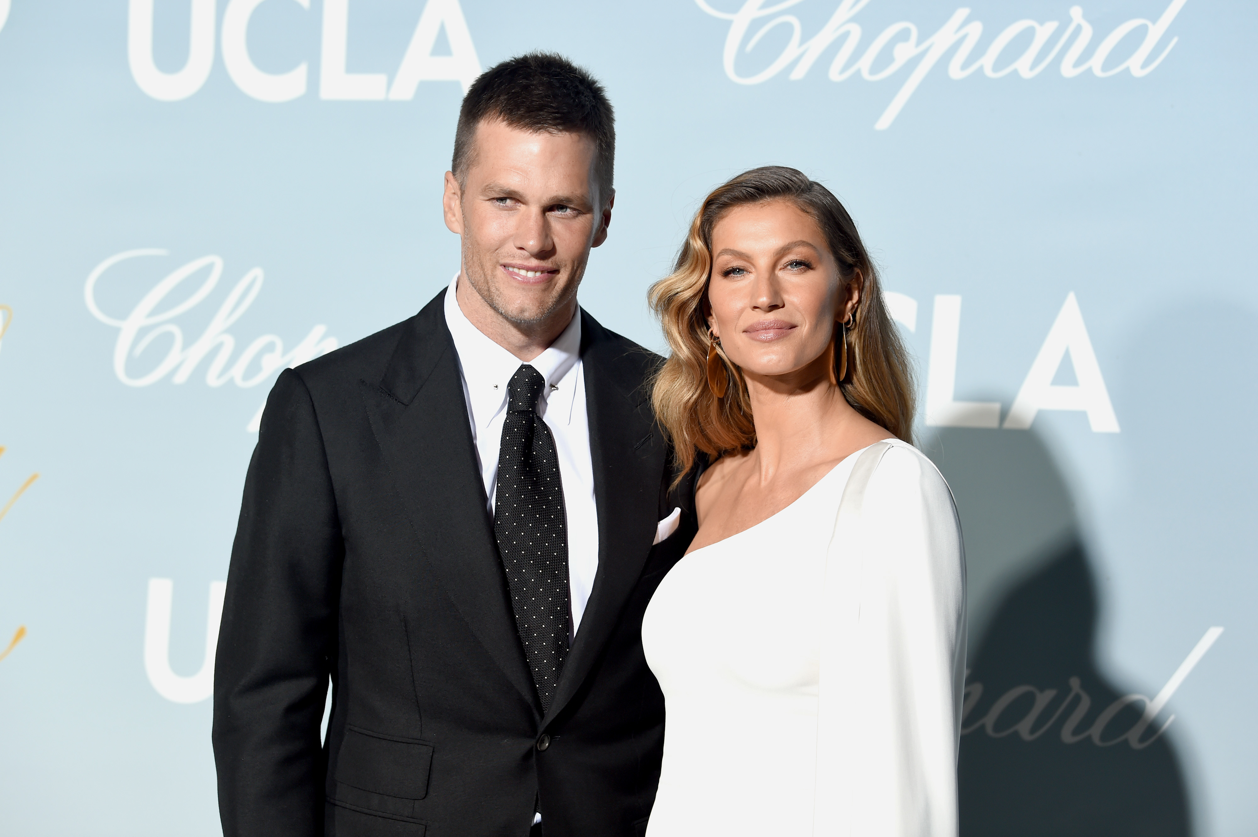 closeup of him and gisele