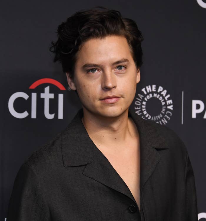 Closeup of Cole Sprouse