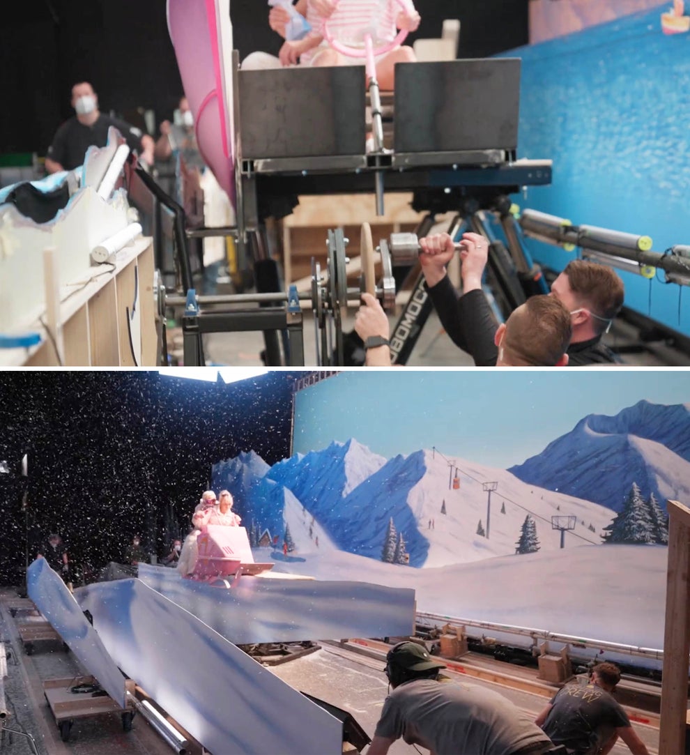 Barbie Behind The Scenes Travel Montage No CGI