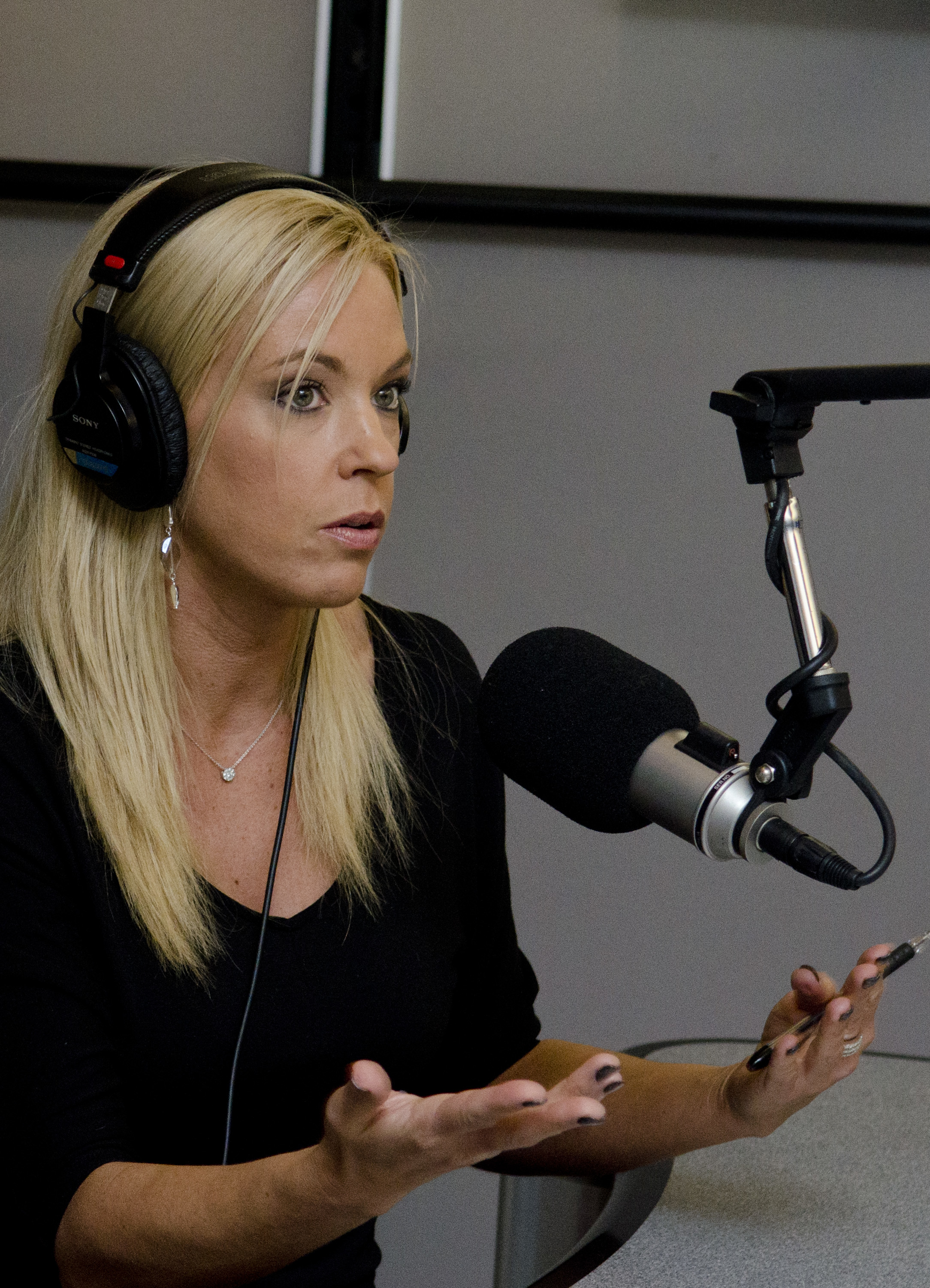 Closeup of Kate Gosselin