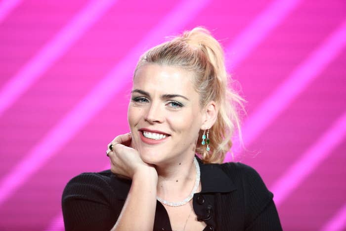 Closeup of Busy Philipps